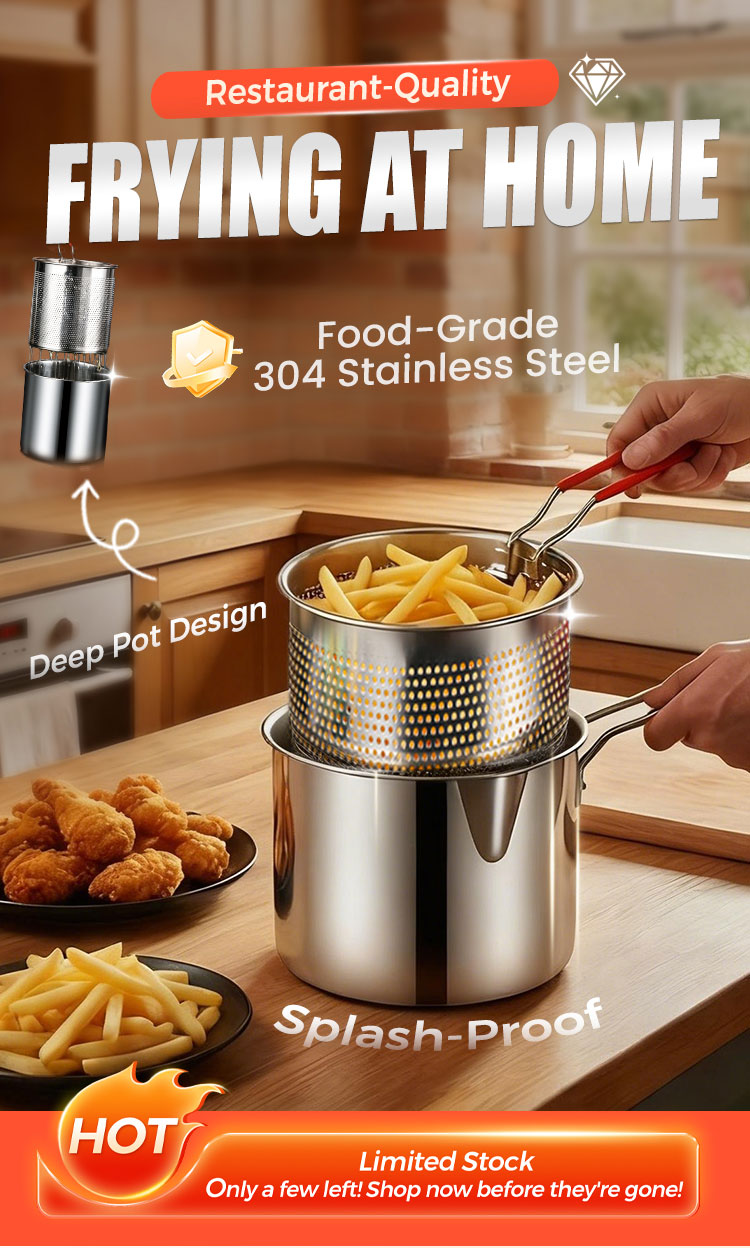 đExclusive offer for our fans! Limited-time low price!đHousehold stainless steel fryer